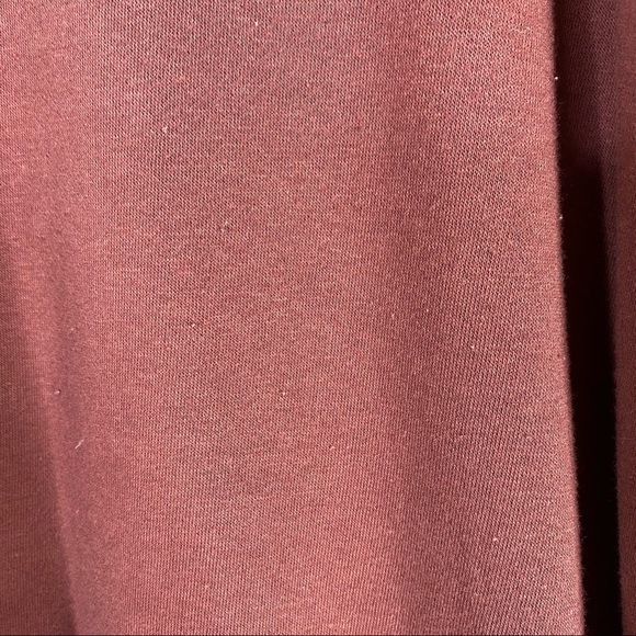 Aerie Maroon The Sweat Everyday Pullover Sweatshirt - Picture 9 of 10
